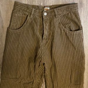 High waisted vintage corduroy pants size 2